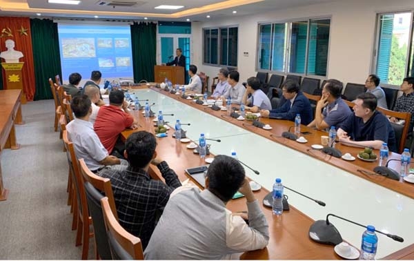 한국CM협회는 지난 8일 베트남 하노이에서 IBST社와 공동으로 ‘2019 한국-베트남 CM 세미나’를 개최, 성료했다. 사진은 세미나 전경.