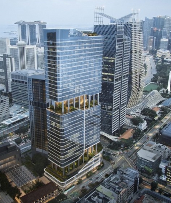 싱가포르 ‘Shaw Tower 재개발 공사’ 조감도.