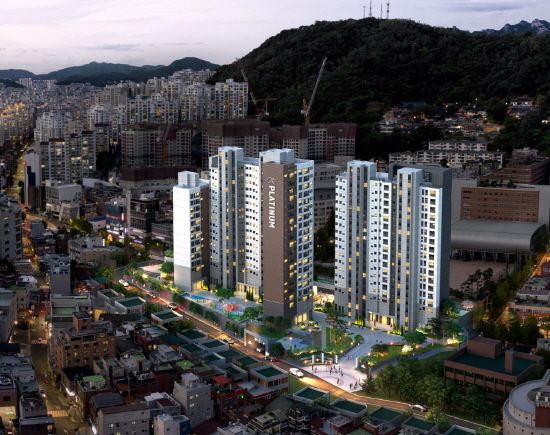 서울 홍은동 가로주택정비사업 조감도.