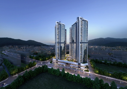 ‘e편한세상 삼천포 오션프라임’ 조감도.