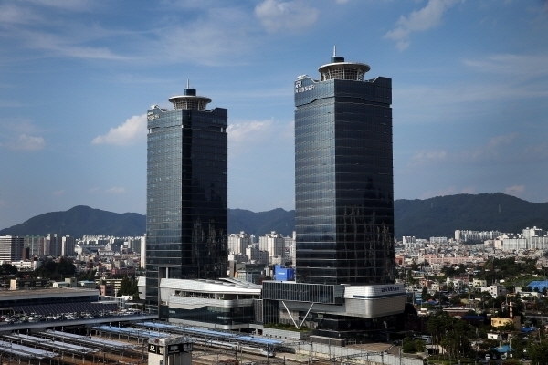 국가철도공단 본사 전경.