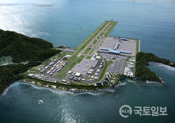 가덕도신공항 조감도.(사진_국토부)